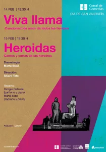 Infoalcalaina Corral de comedias alcala de henares Viva llama Cancionero de amor de todos los tiempos