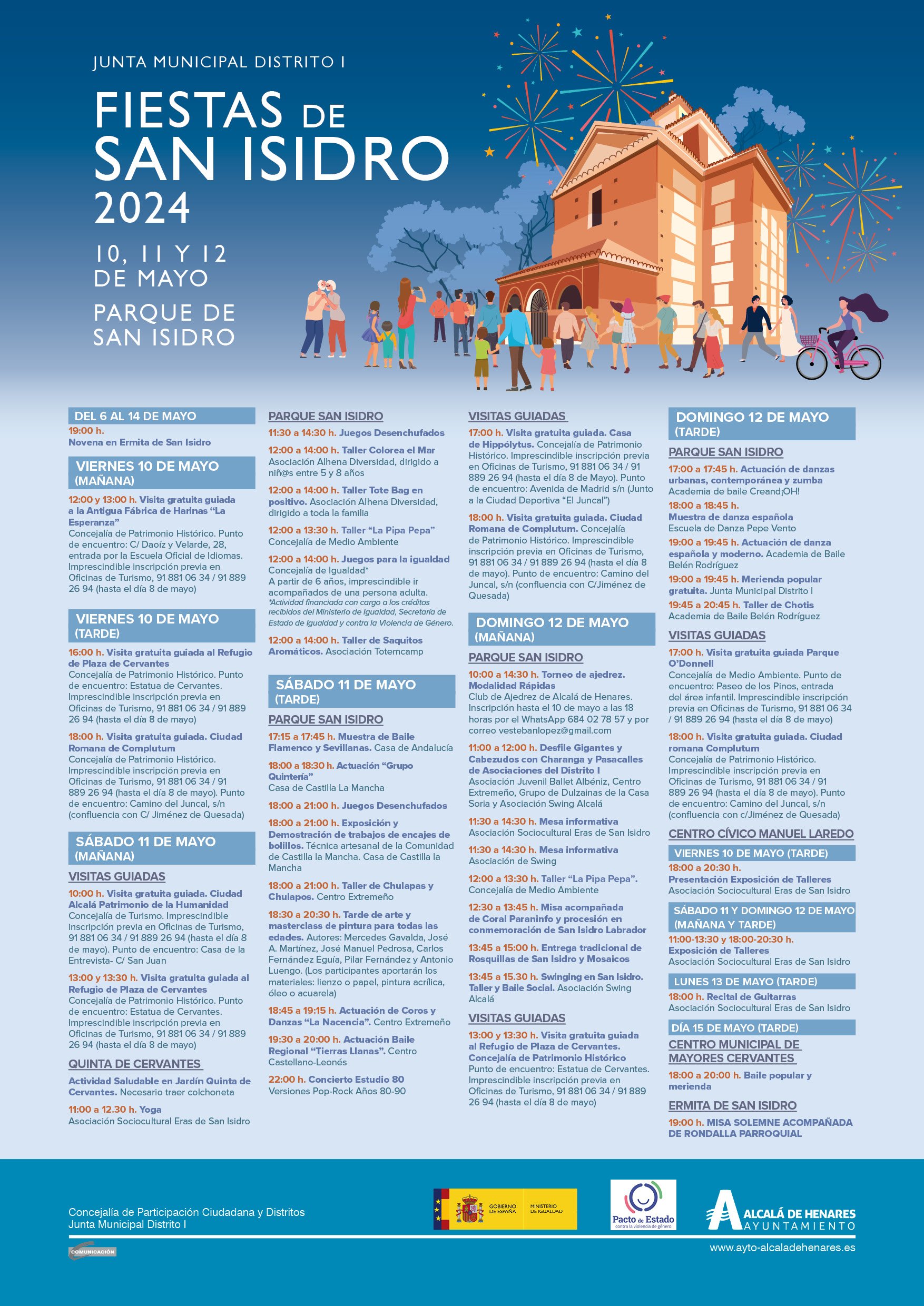 infoalcalaina FIESTAS-SAN-ISIDRO 2024 alcala de henares