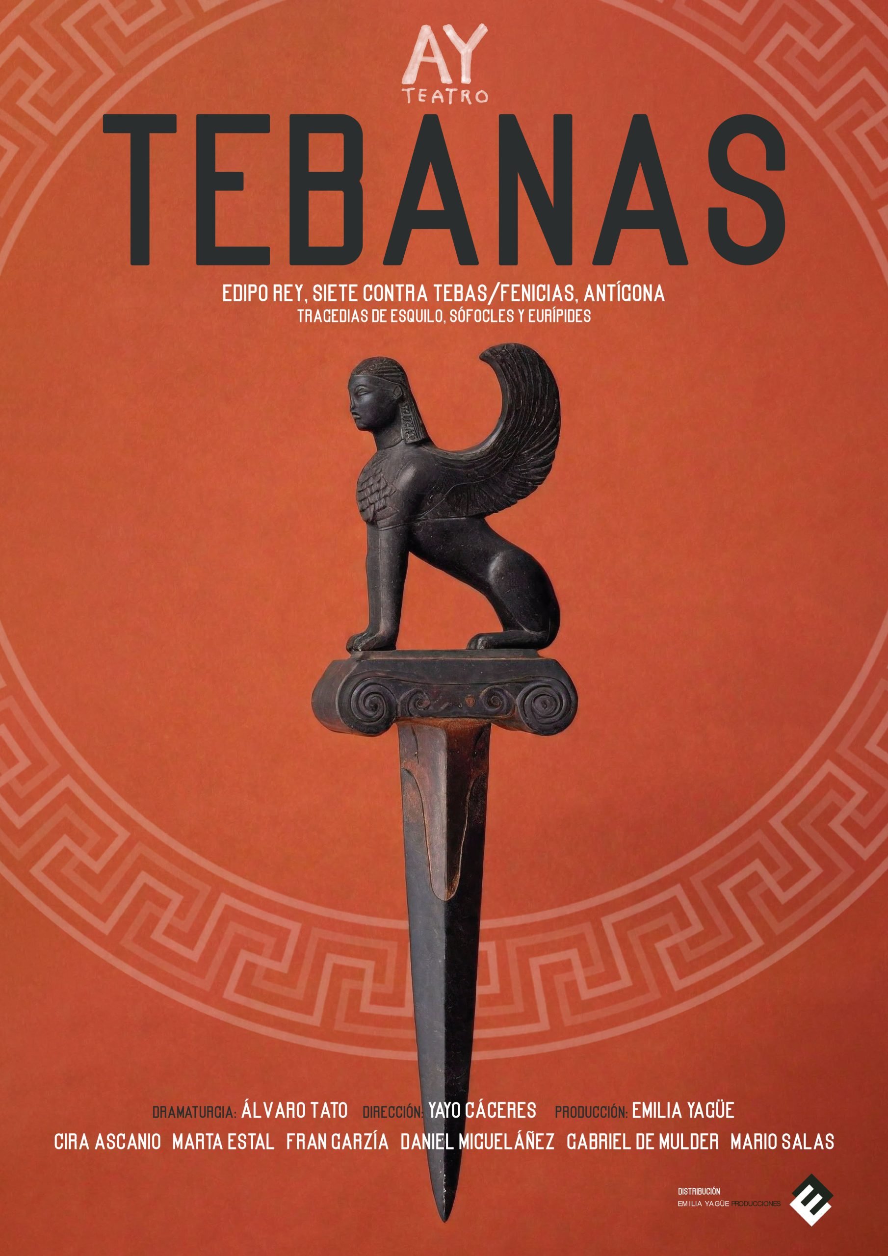 infoalcalaina Teatro Salón Cervantes TEBANAS CIA AY TEATRO