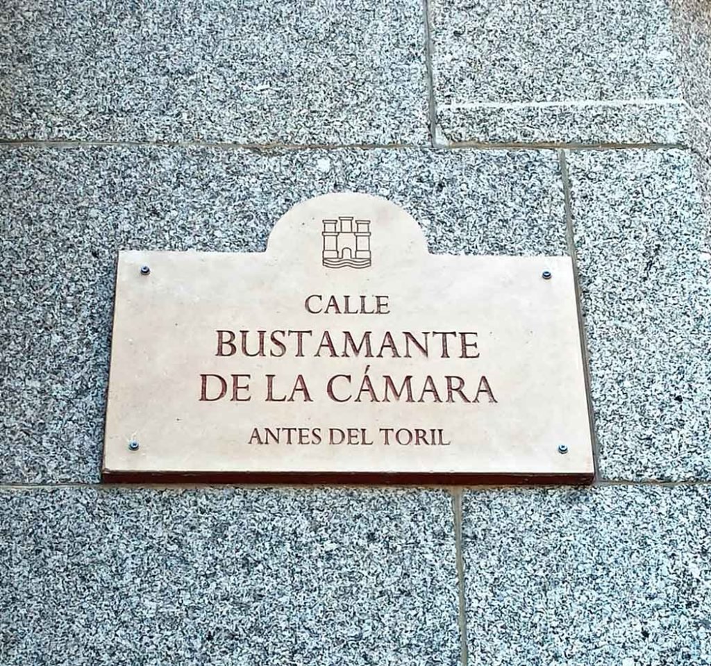 infoalcalaina blog de complumiradas 10-placa-calle-bustamanete-de-la-cámara alcala de henares
