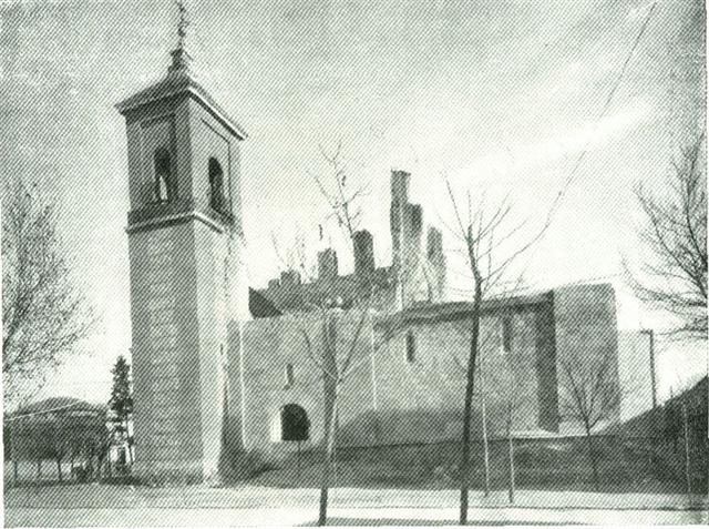 infoalcalaina blog de complumiradas 5 Alcalá de Henares.—Ruinas de la iglesia de Santa María la Mayor, donde fué bautizado Cervantes.