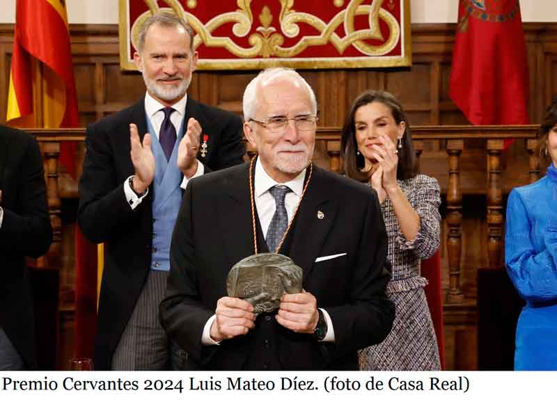 infoalcalaina blog de complumiradas 5-Premio-Cervantes-2024-Luis-Mateo-Díez-foto-Casa-Real
